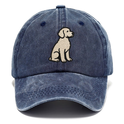 labradoodle-curly-cream-charm Hat