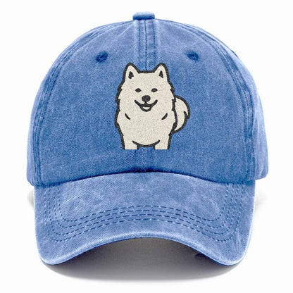 Samoyed White Fluffy Design Hat