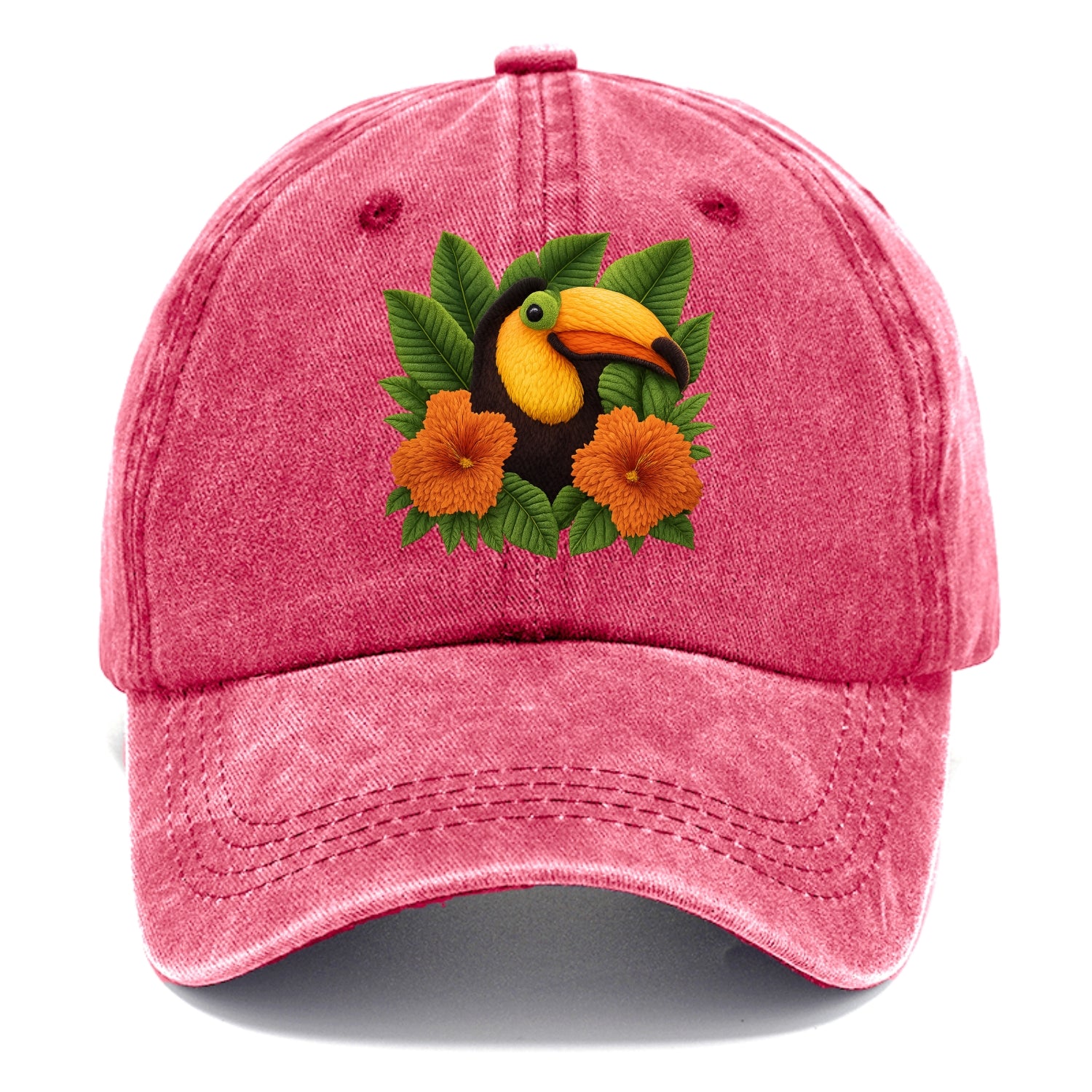 tropical toucan floral paradise Hat