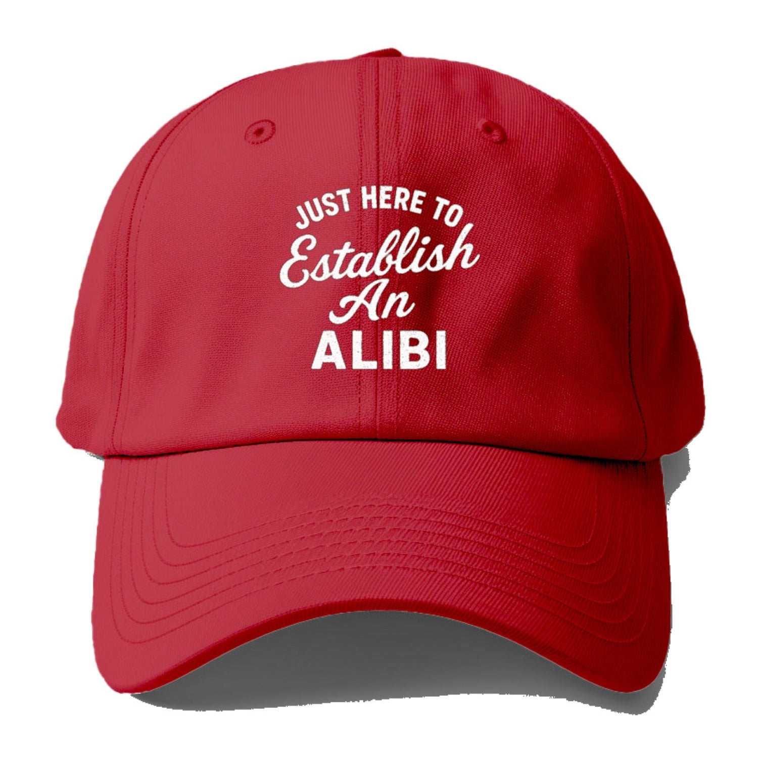 establishing an alibi hat design Hat
