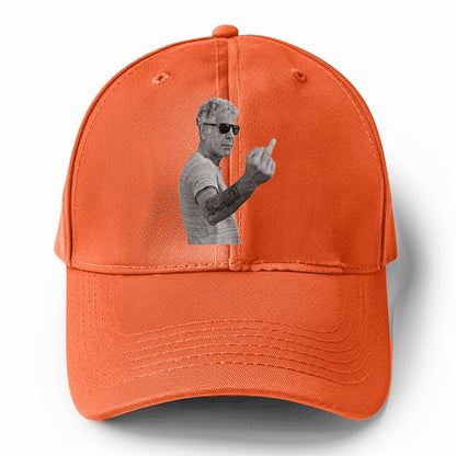 Anthony Bourdain Middle Finger Hat