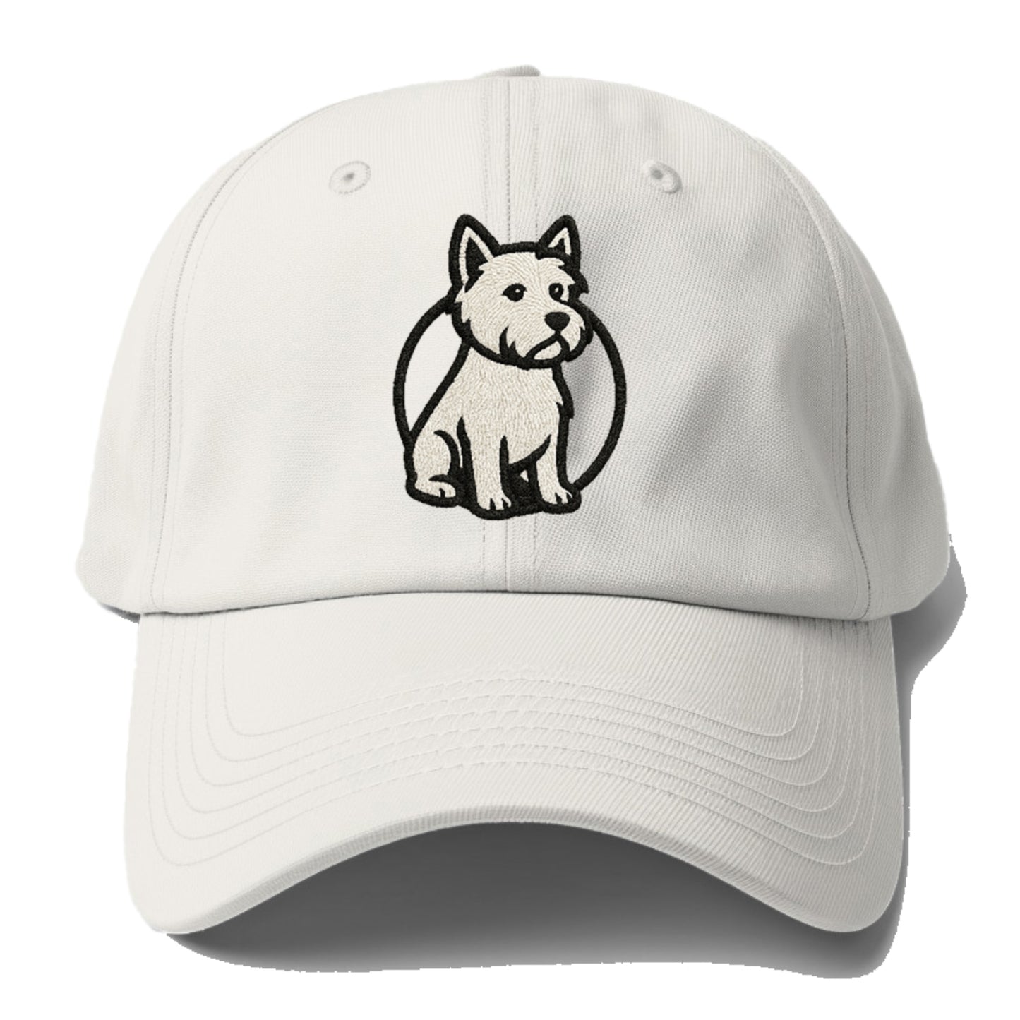 west-highland-white-terrier-alert-spirit Hat