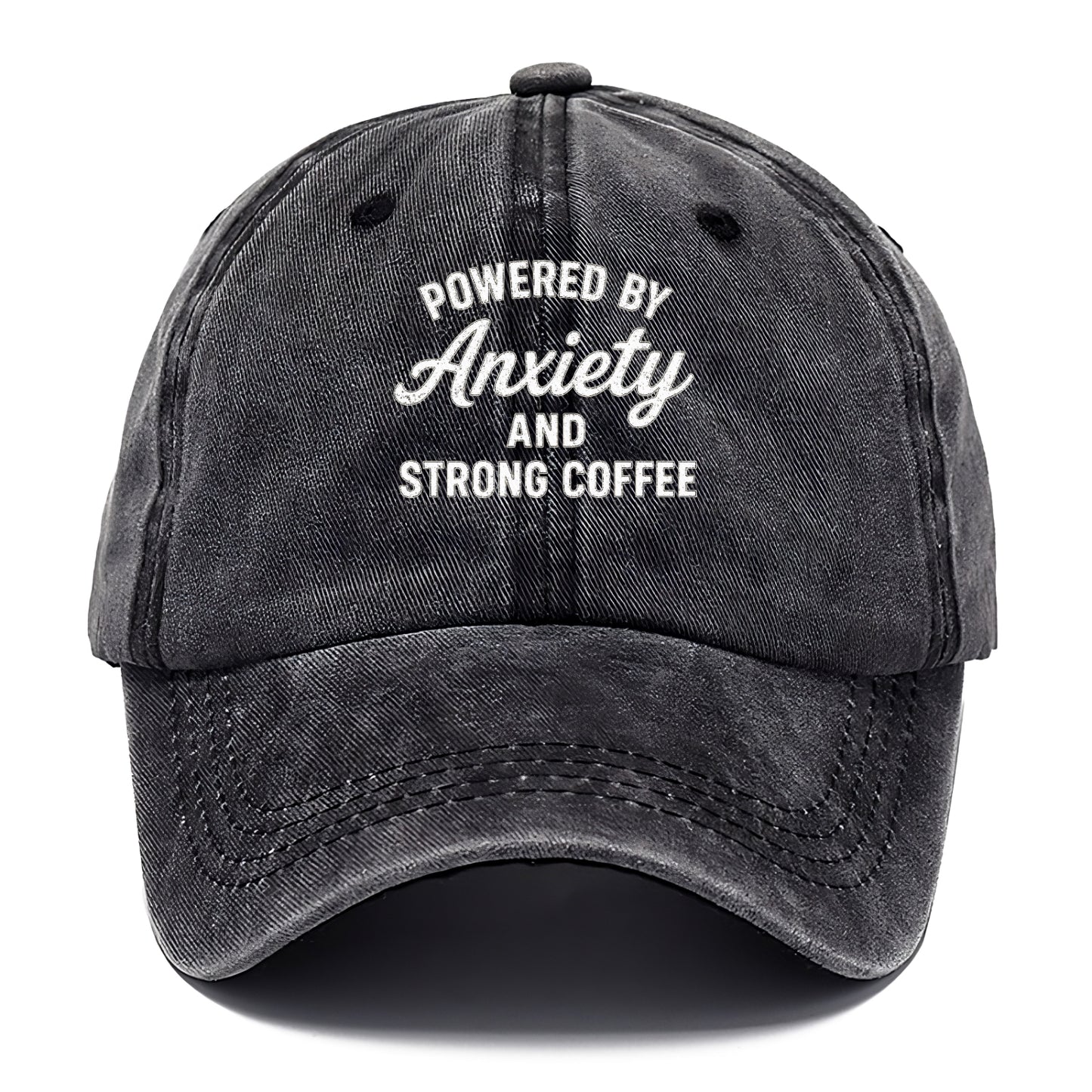 anxiety and strong coffee humor Hat
