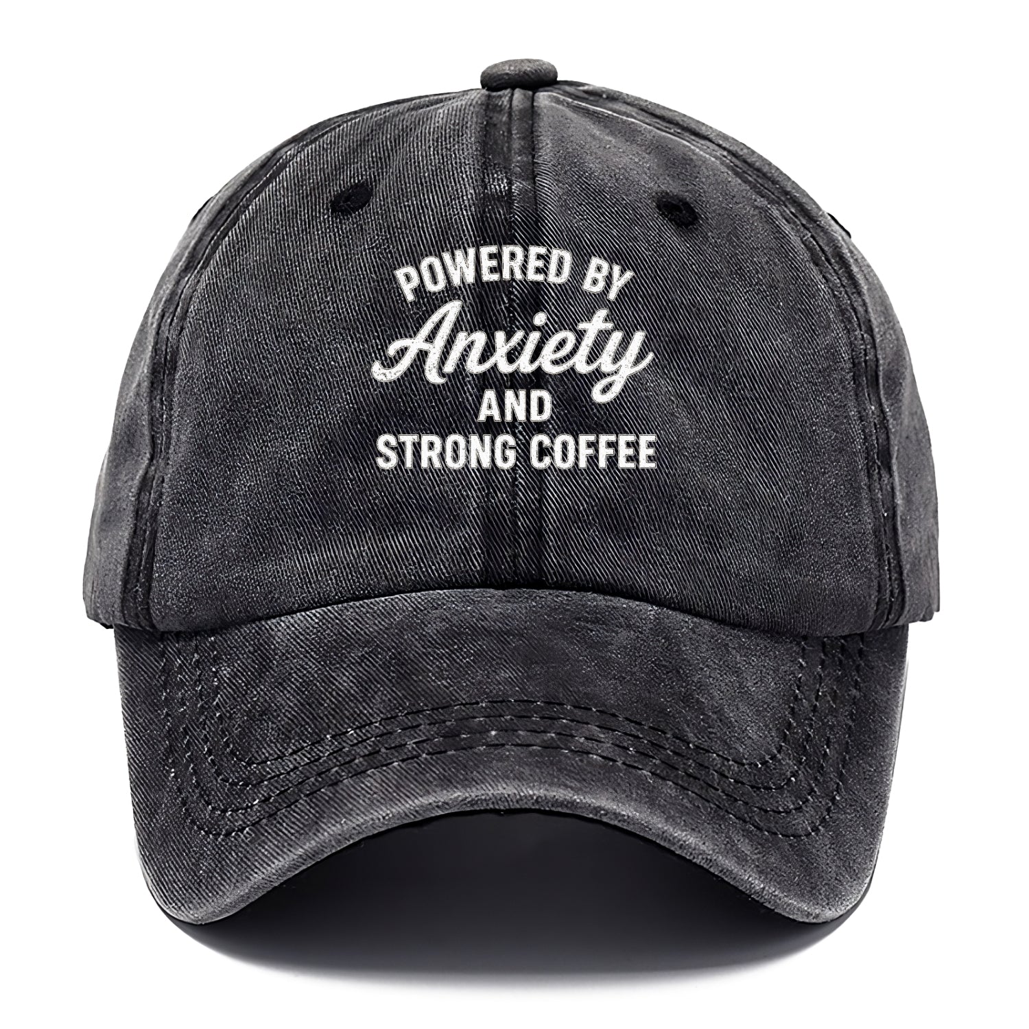 anxiety and strong coffee humor Hat