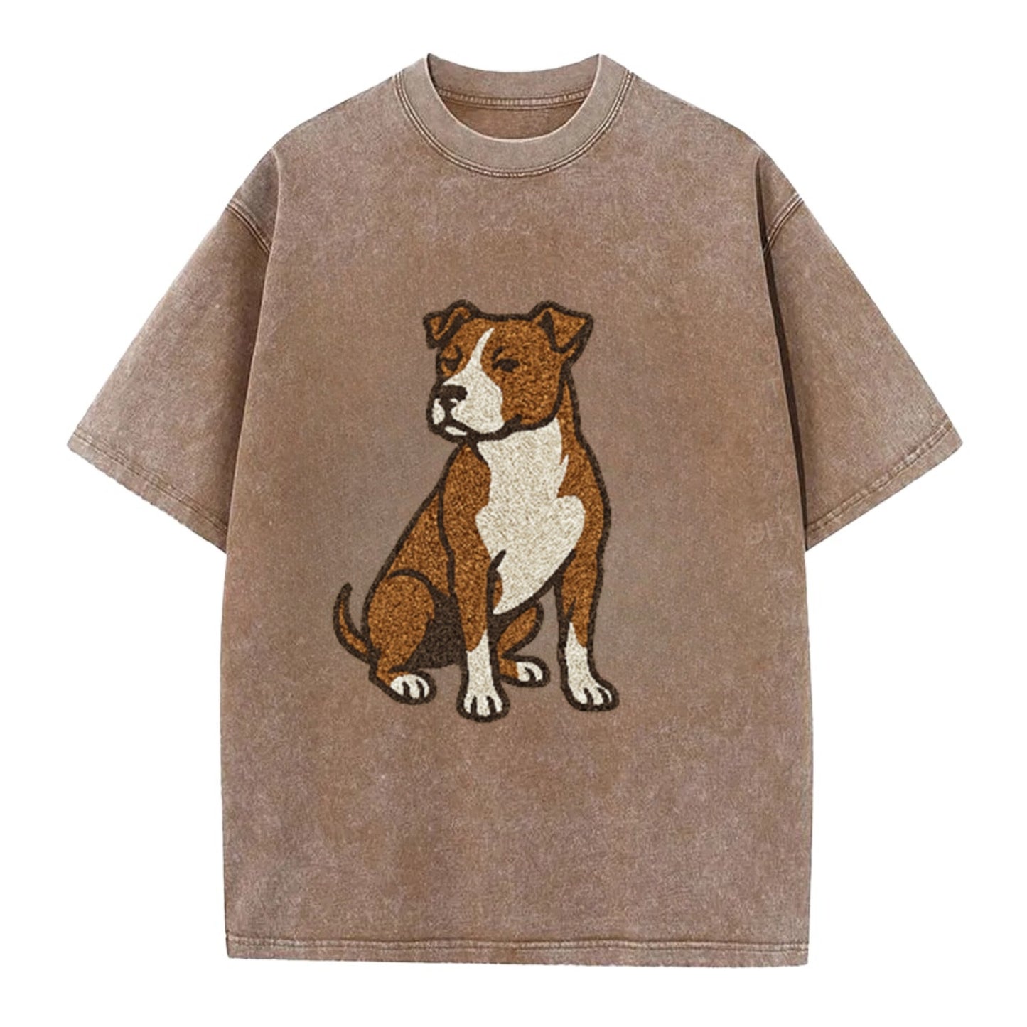 American Pit Bull Terrier Brown And White Pose Hat