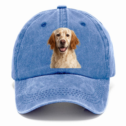 english setter: elegant field companion Hat