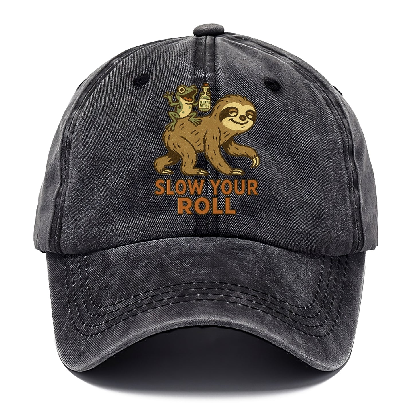 sloth-poison-dart-frog-sleeping-potion-slow-your-roll Hat