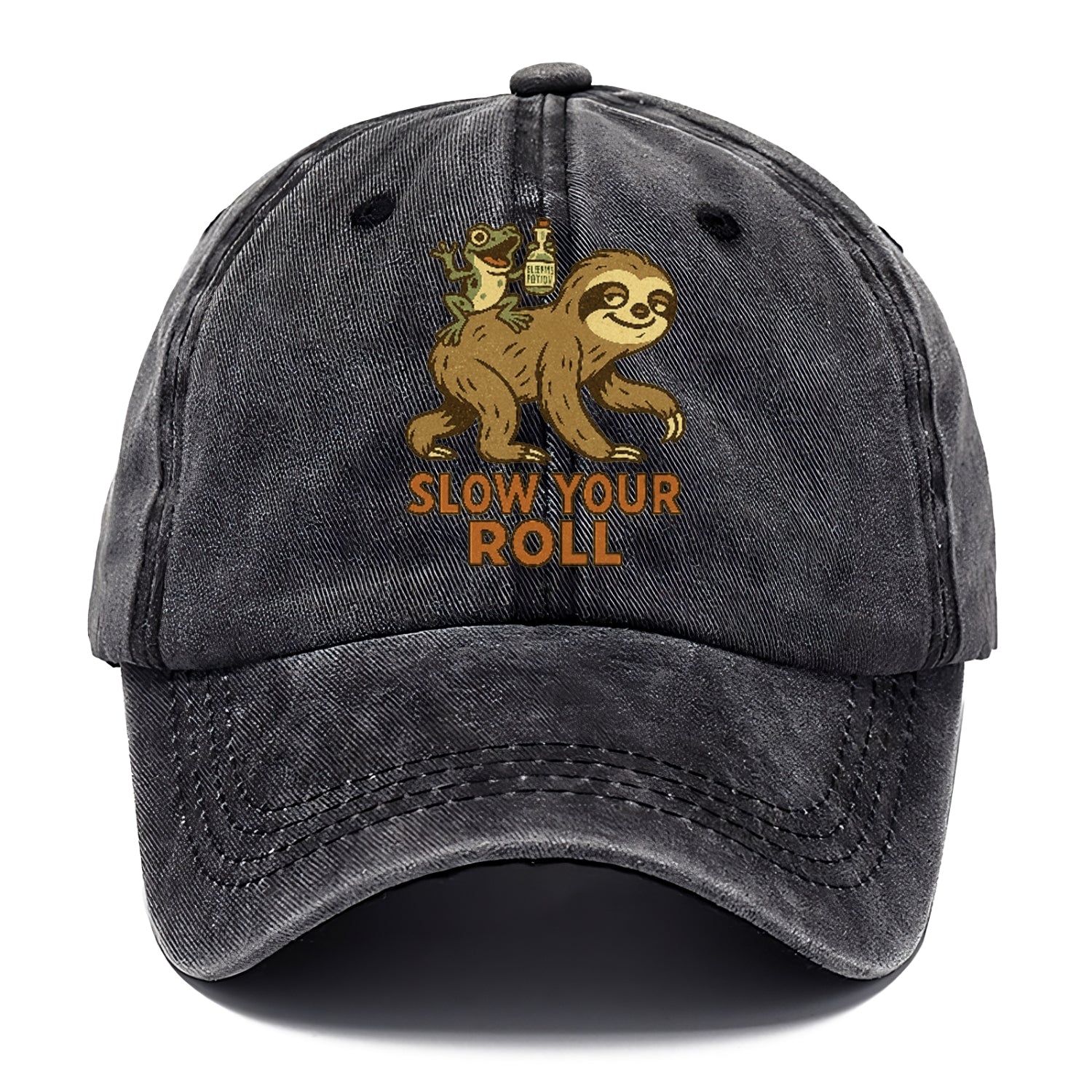 sloth-poison-dart-frog-sleeping-potion-slow-your-roll Hat