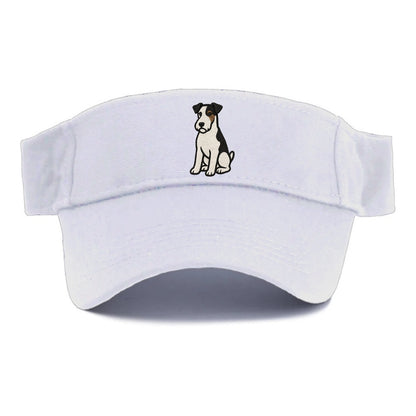 wire-fox-terrier-white-black-markings-spirited-charm Hat