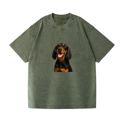 black & tan coonhound: noble trailblazer Hat