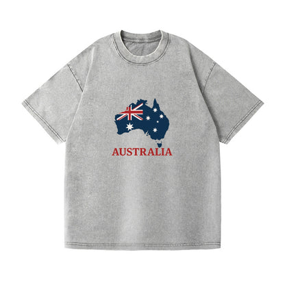 Australian Map and Flag Hat
