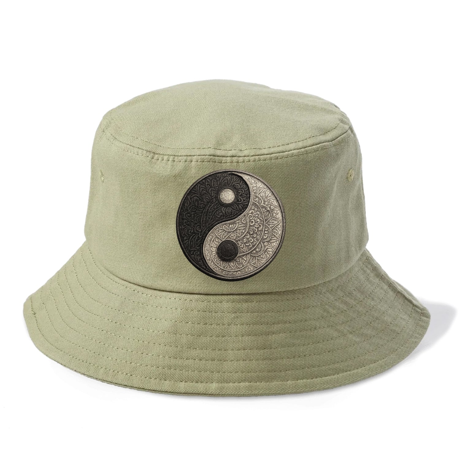 mandala yin yang pattern Hat