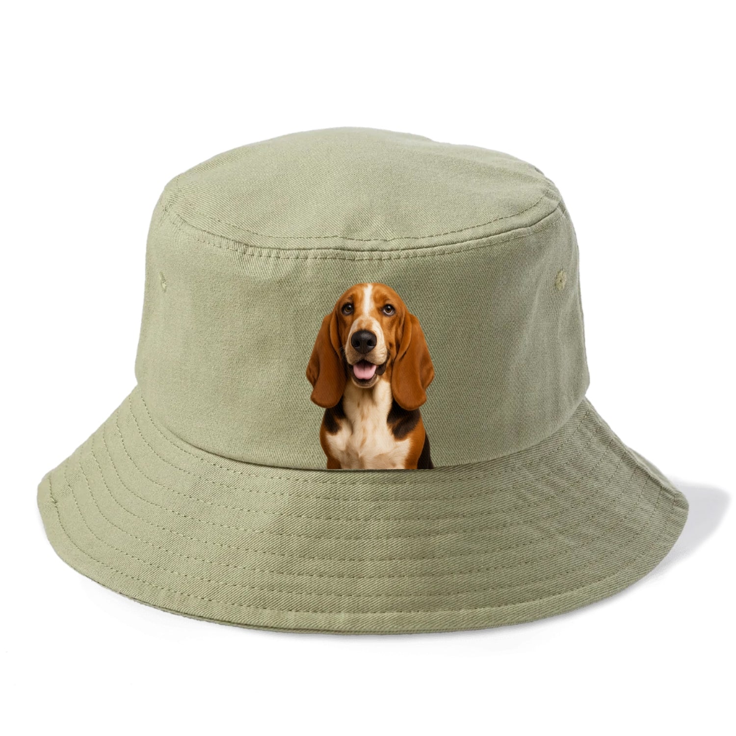 basset hound portrait design Hat