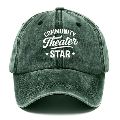 community theater star spotlight Hat