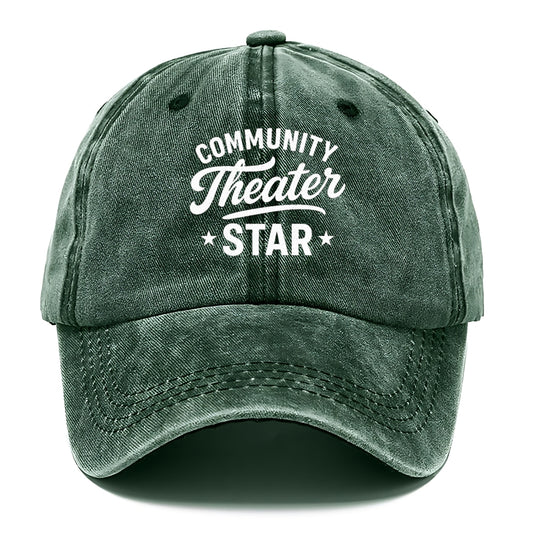community theater star spotlight Hat
