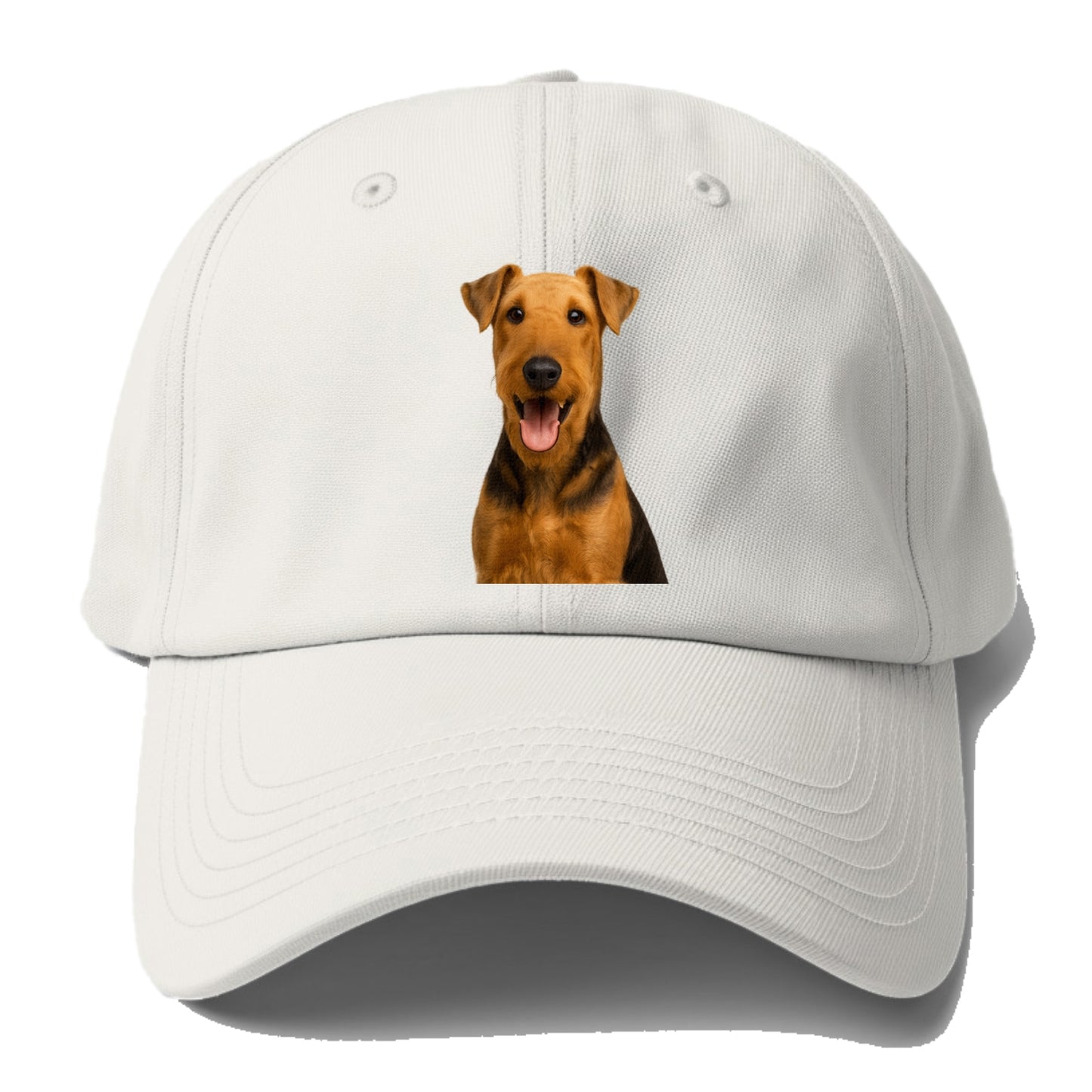 airedale terrier portrait design Hat