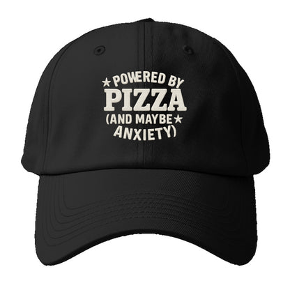 powered by pizza and maybe anxiety Hat