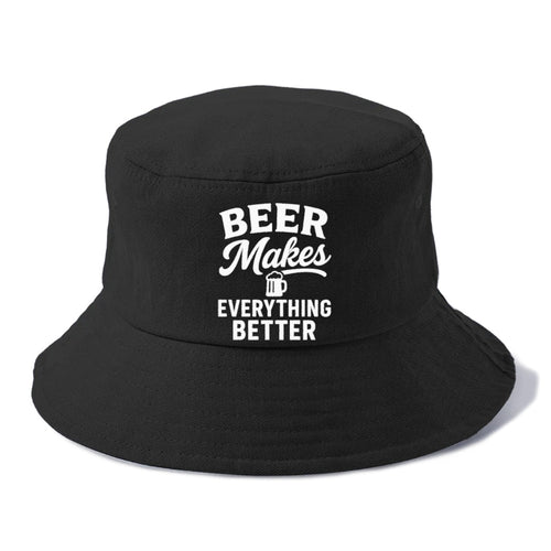Brewed Serenity Better With Beer Bucket Hat