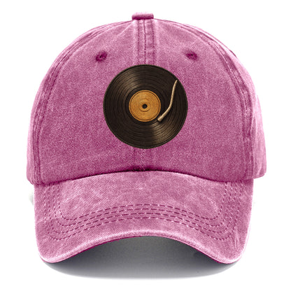 vinyl groove headwear Hat