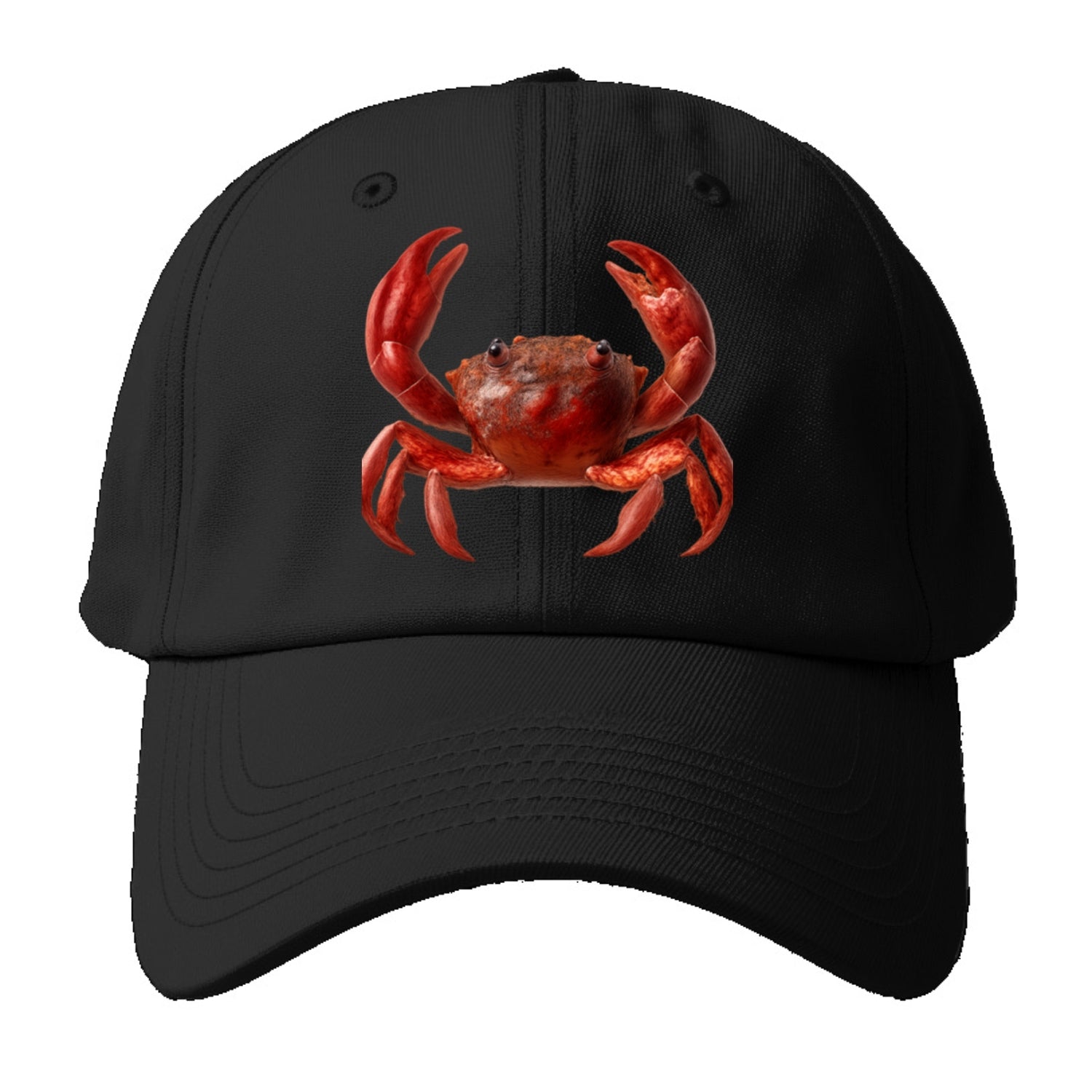 crab portrait design Hat