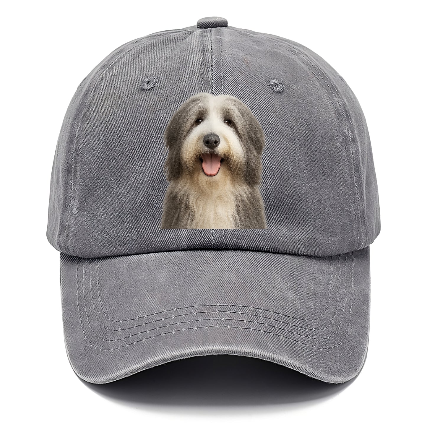 bearded collie: whimsical wanderer Hat