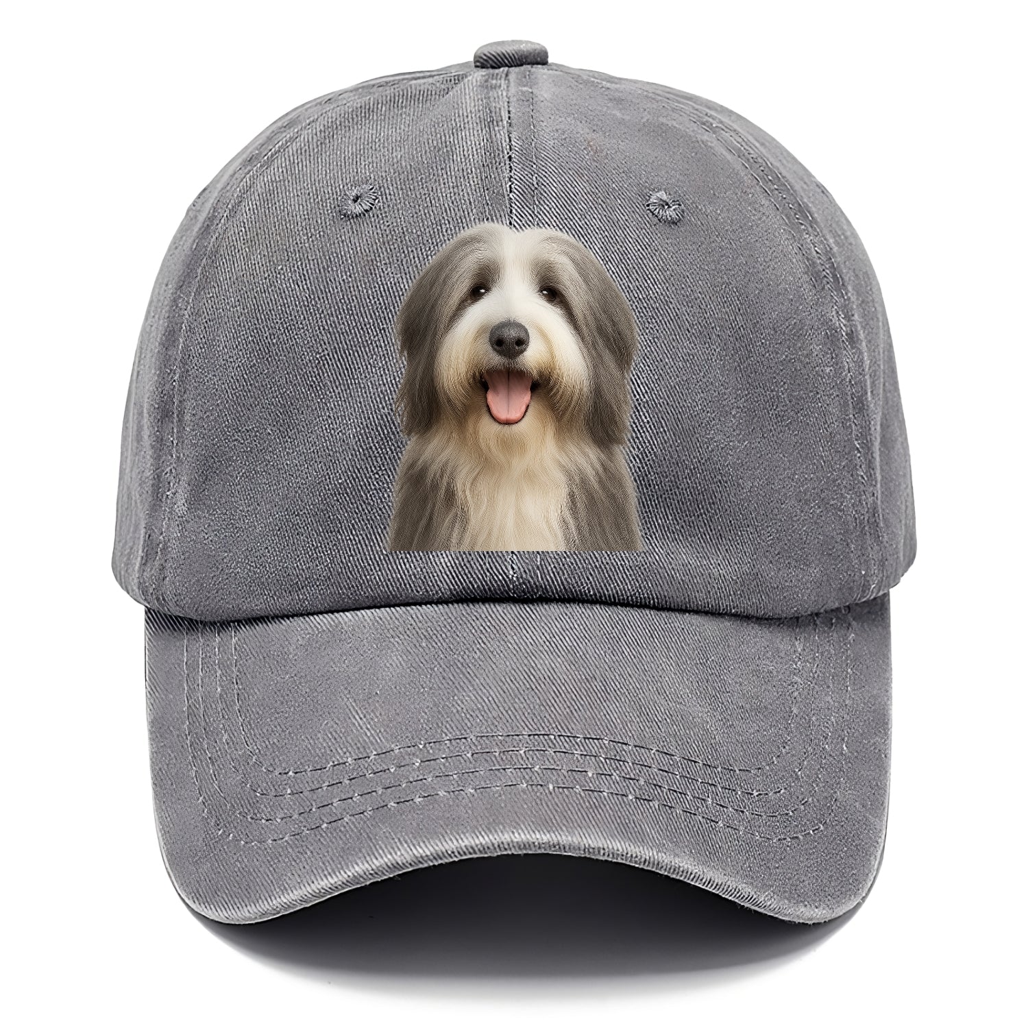 bearded collie: whimsical wanderer Hat