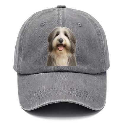 bearded collie: whimsical wanderer Hat