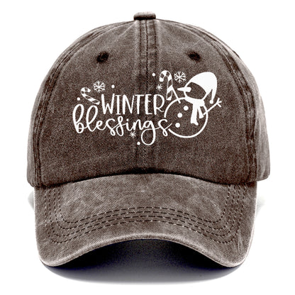 winter blessings Hat