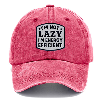 humorous slogan patch Hat