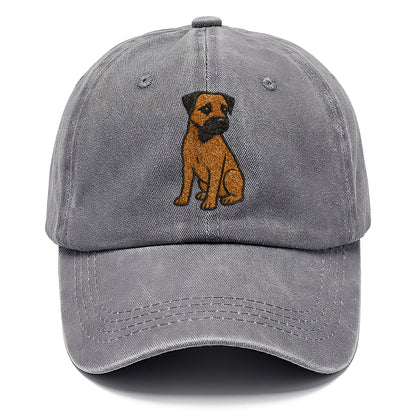 Border Terrier Red Grizzle Pose Hat