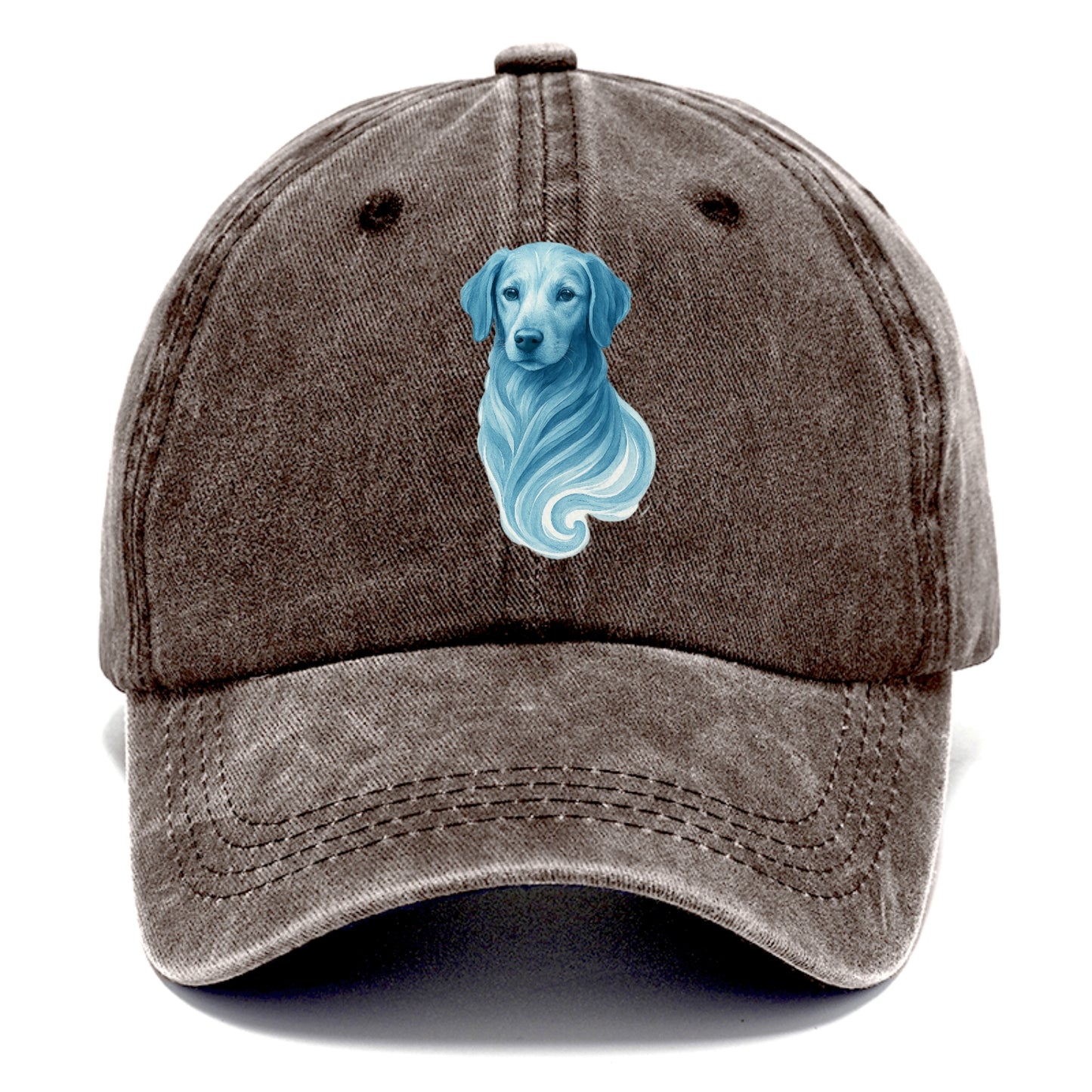 flowing river portrait design Hat