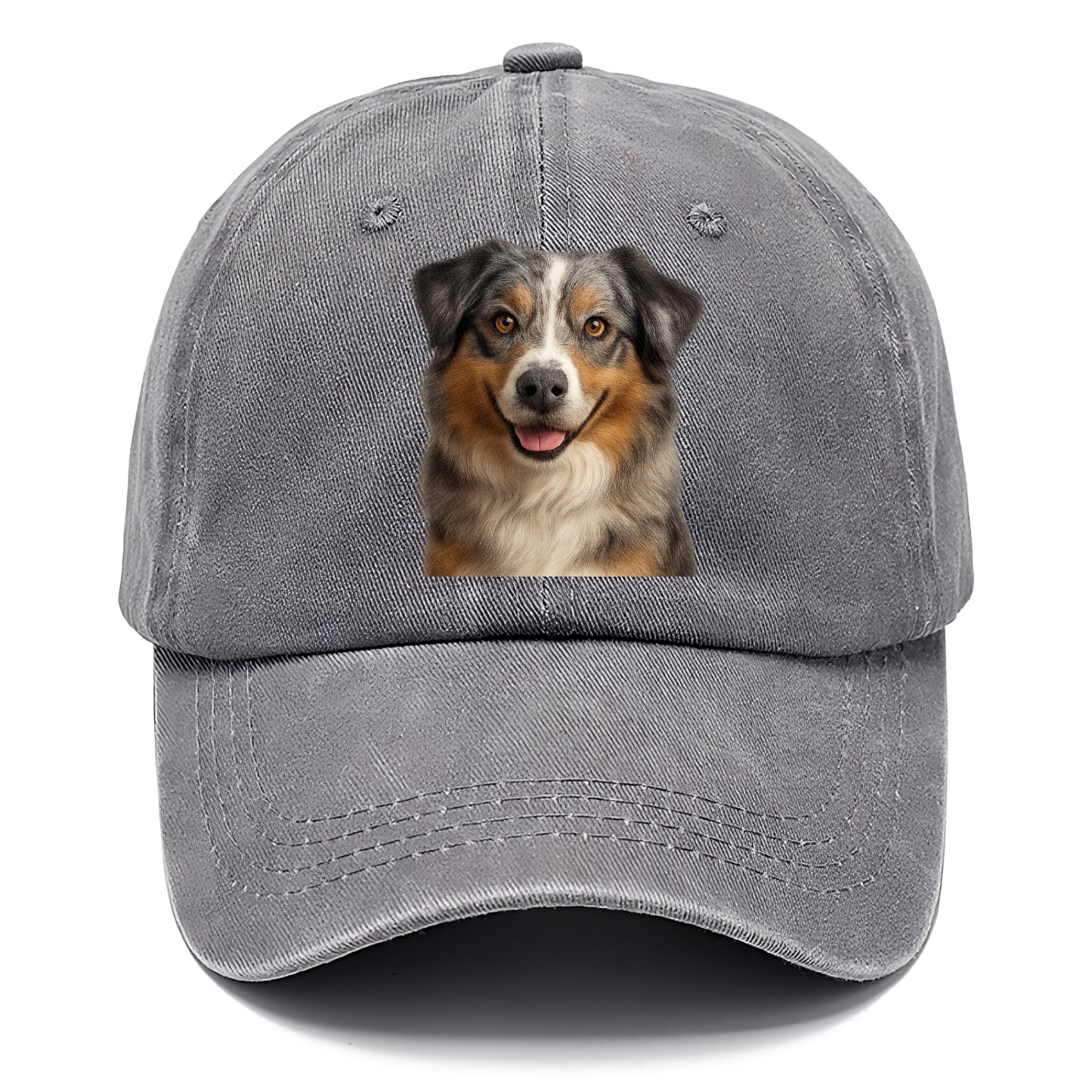 australian shepherd portrait design Hat