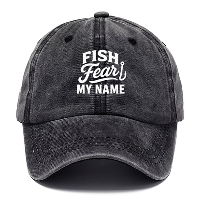 fearless fishers catch and release Hat