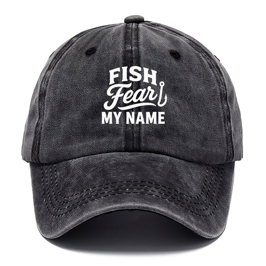 fearless fishers catch and release Hat