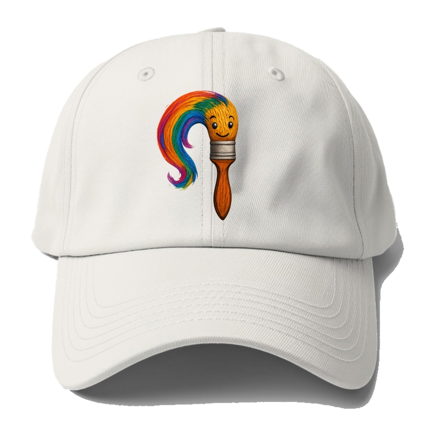 rainbow brushstrokes Hat