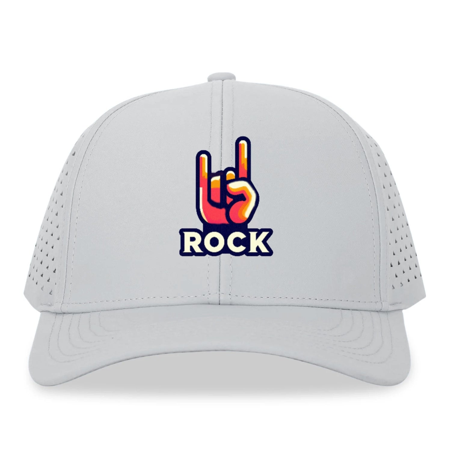 hand horn rock 2 Hat