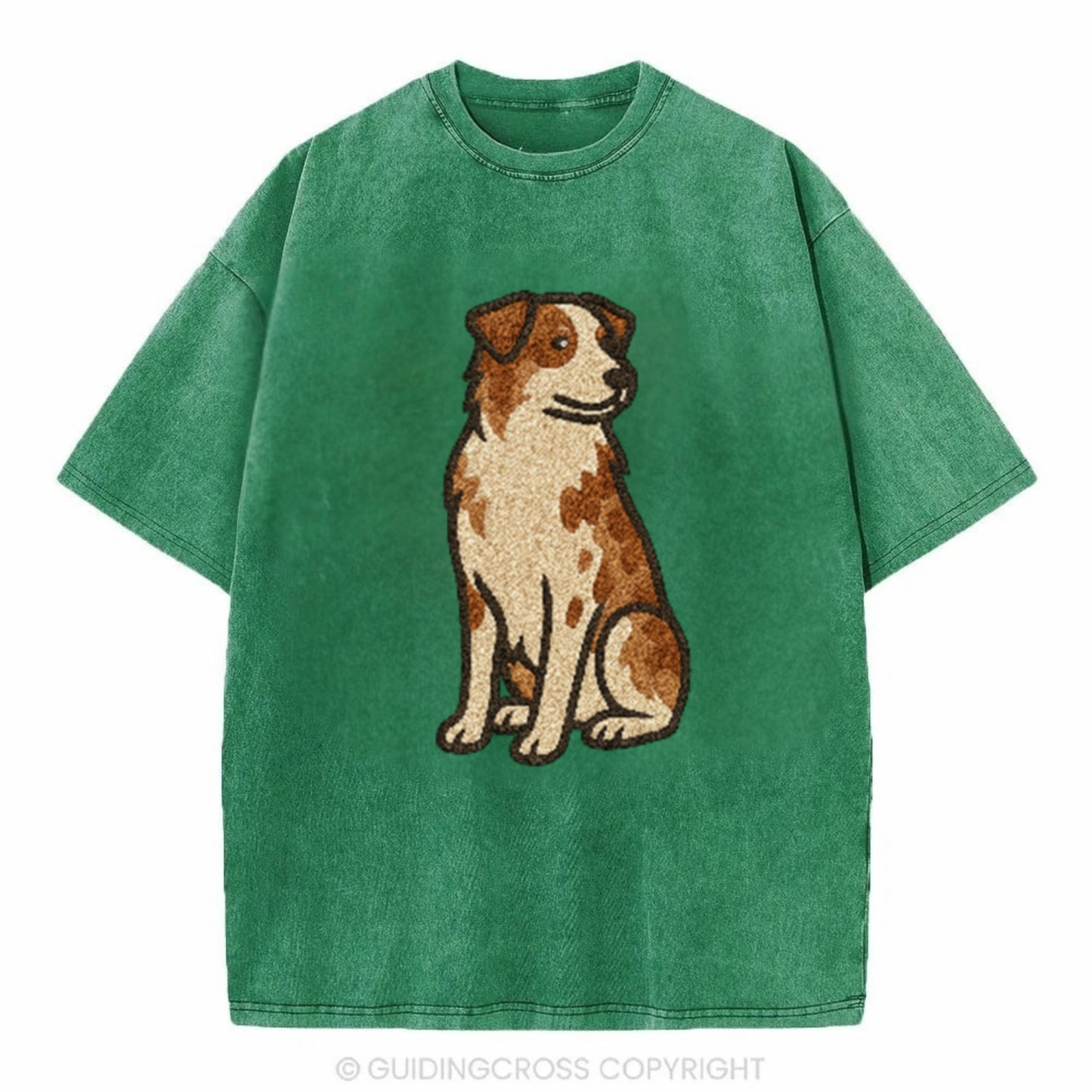 australian-shepherd-red-merle-vibrant-spirit Hat