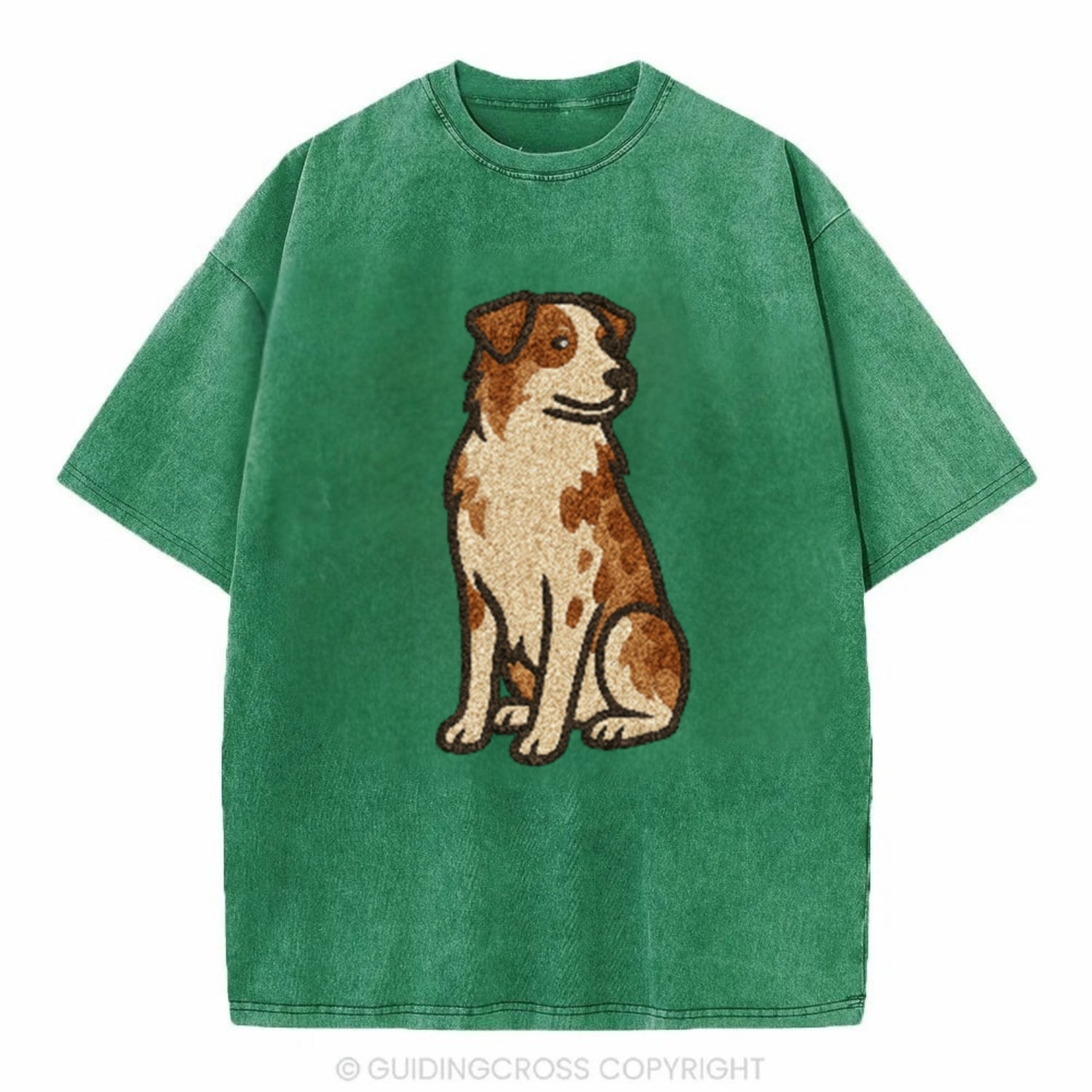 australian-shepherd-red-merle-vibrant-spirit Hat