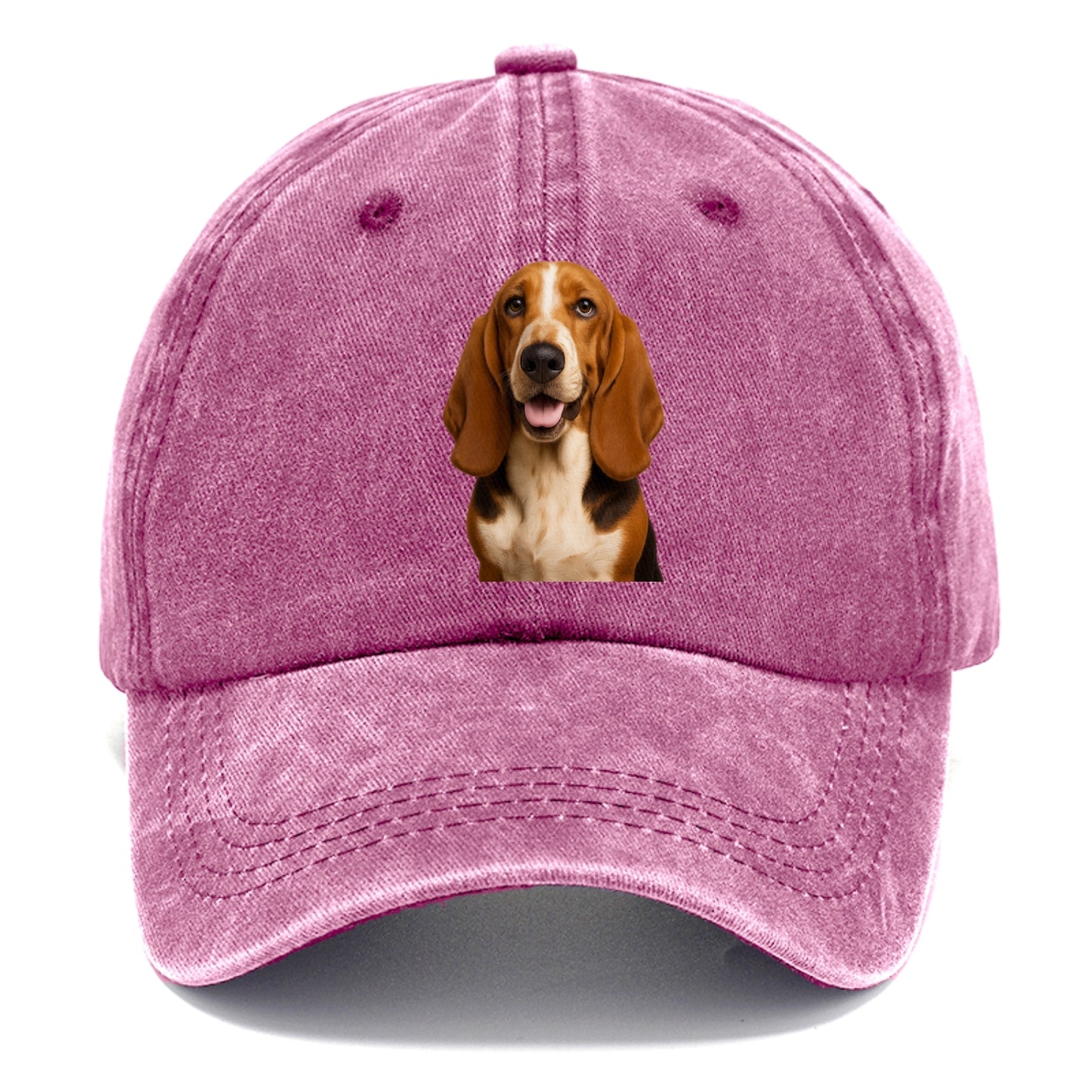 basset hound portrait design Hat