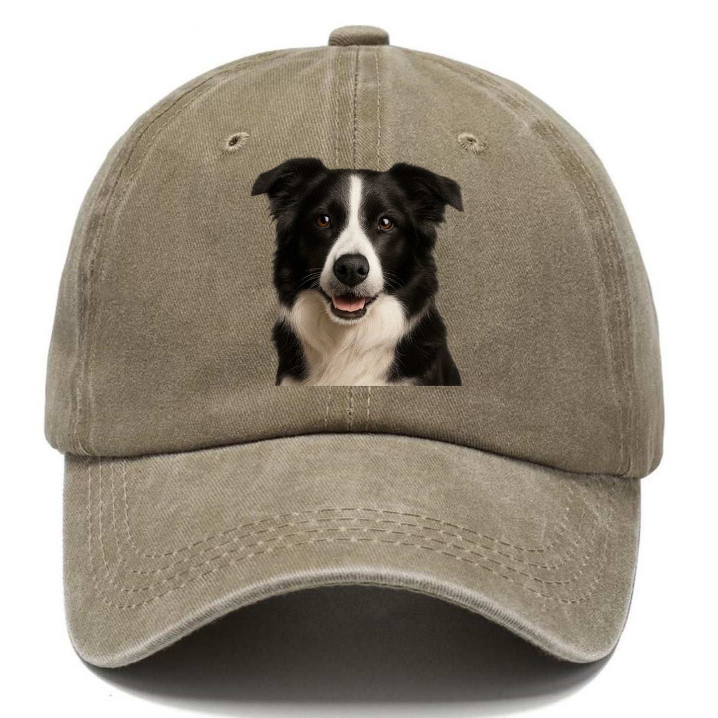 border collie: agile mind, loyal heart Hat