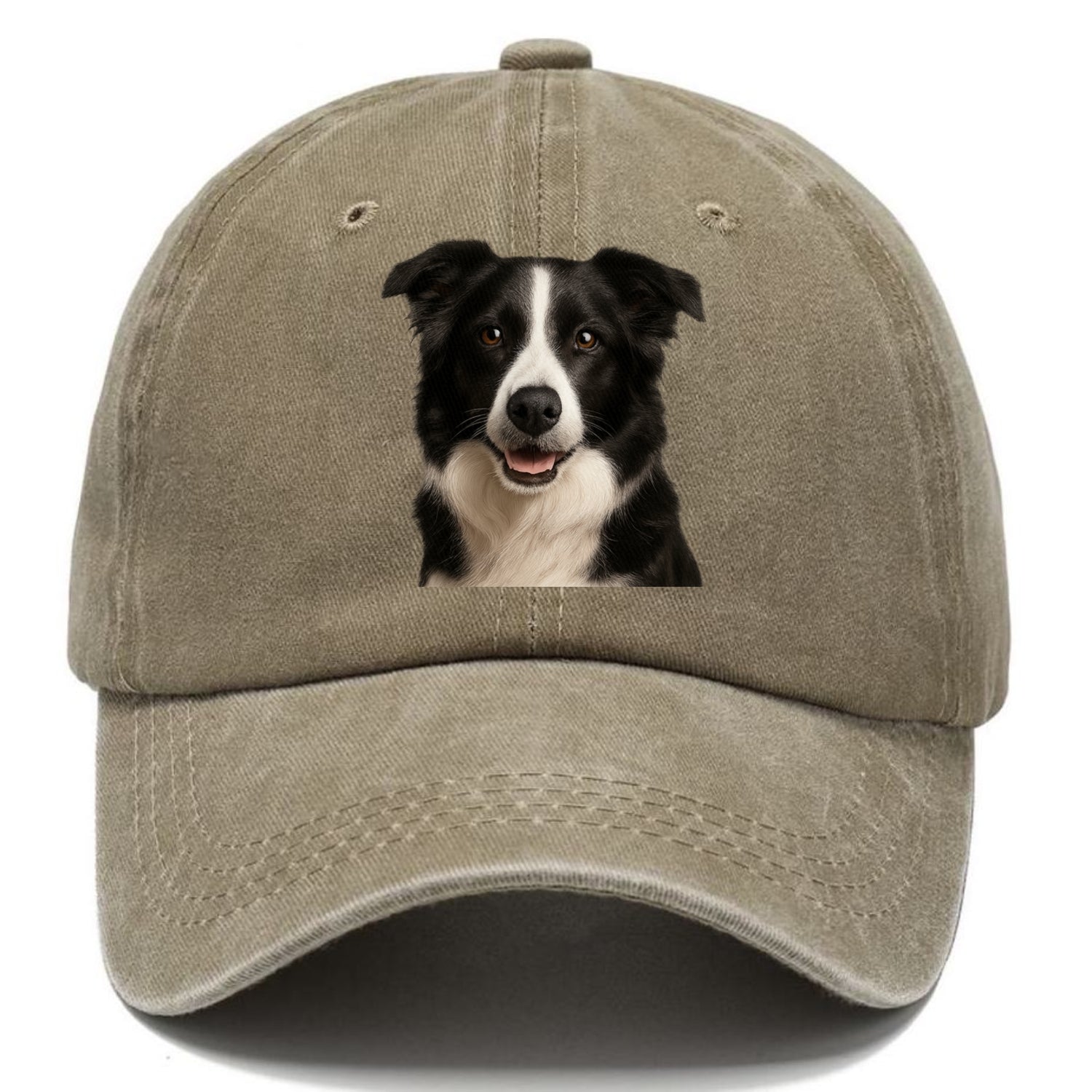 border collie: agile mind, loyal heart Hat