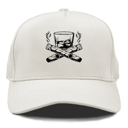 WHISKEY AND CIGAR Hat