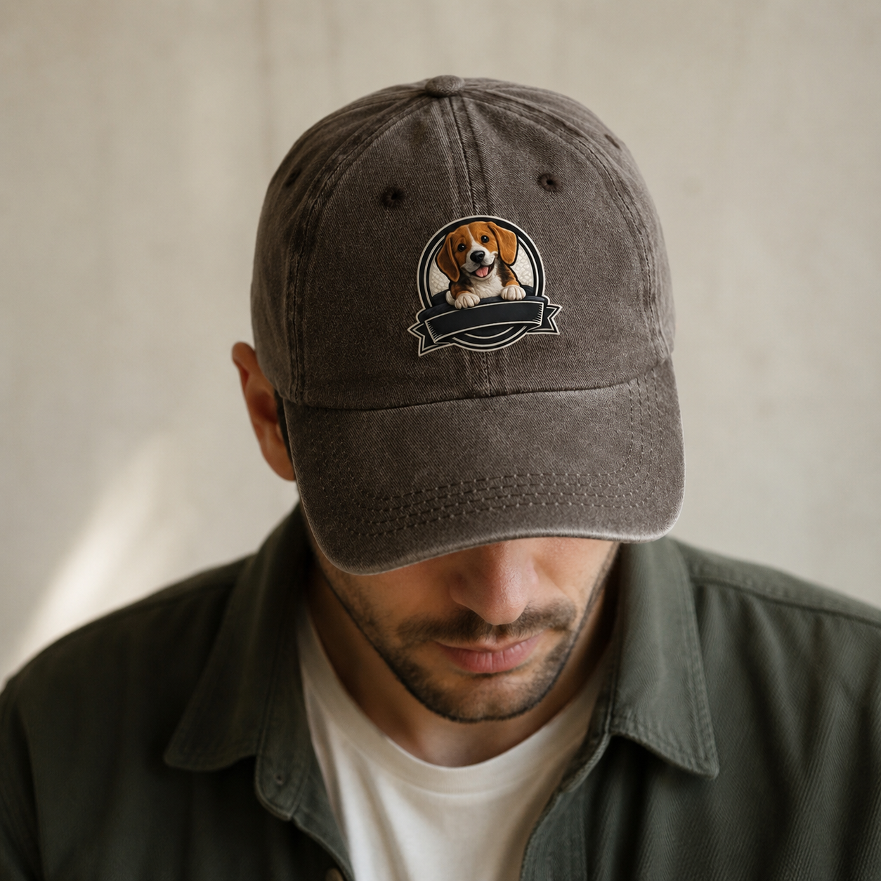 Paws Up Beagle - Classic Cap – editorial product image