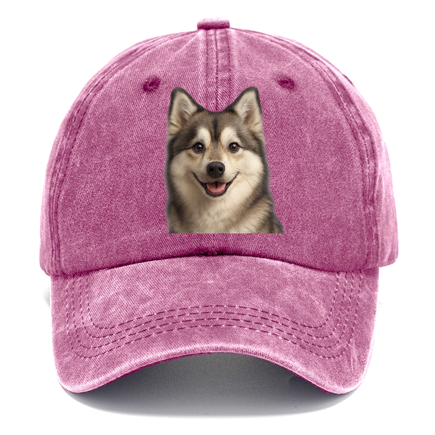 pomsky portrait design Hat