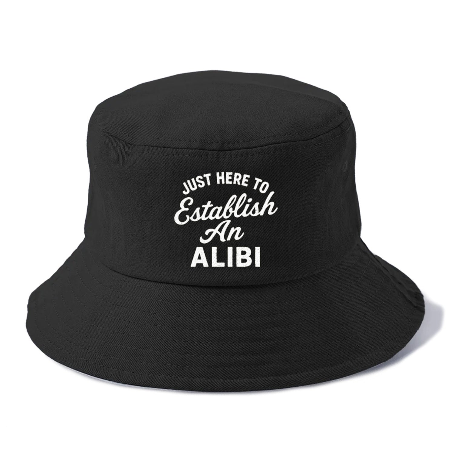 establishing an alibi hat design Hat