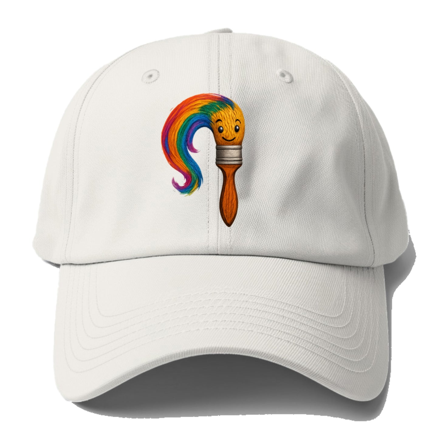 rainbow brushstrokes Hat