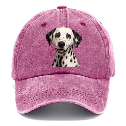 dalmatian portrait design Hat
