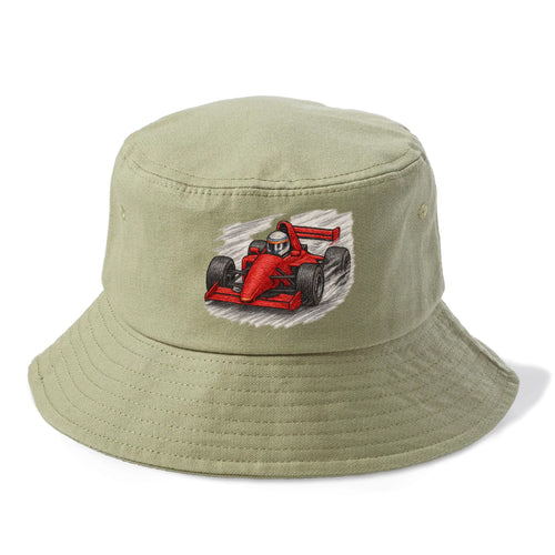 Roaring Red Velocity Bucket Hat