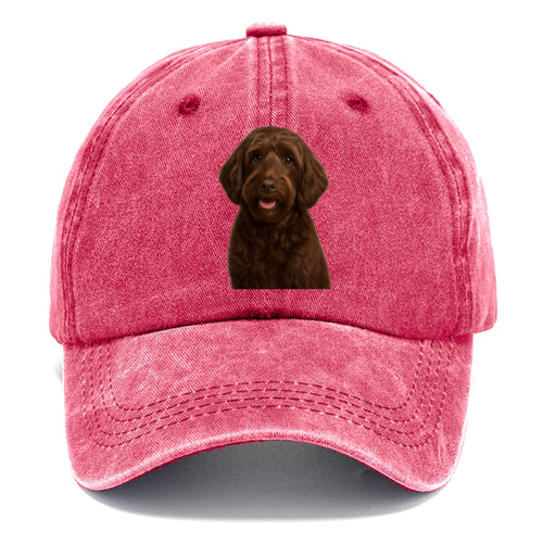 Labradoodle Portrait Design Classic Cap