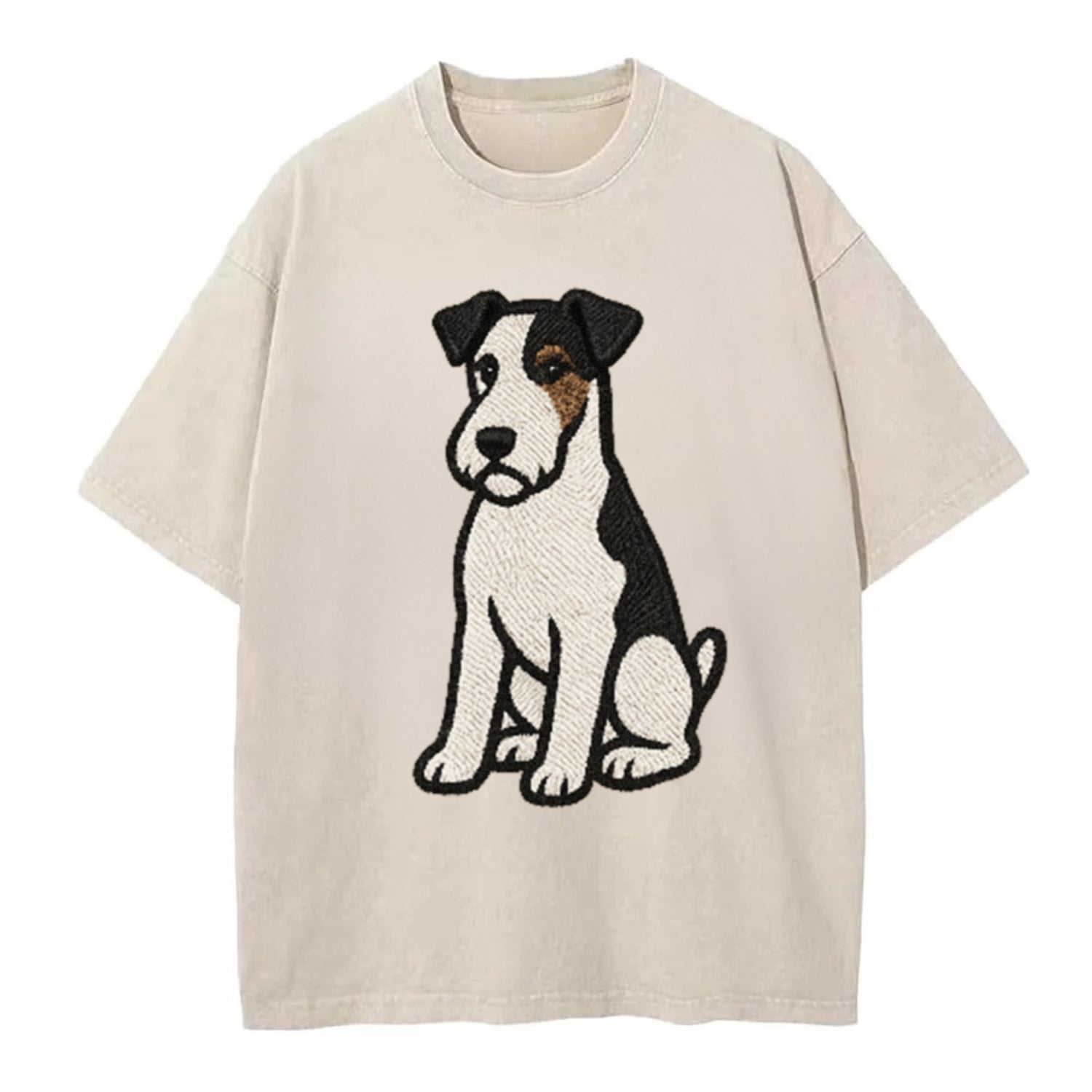 wire-fox-terrier-white-black-markings-spirited-charm Hat